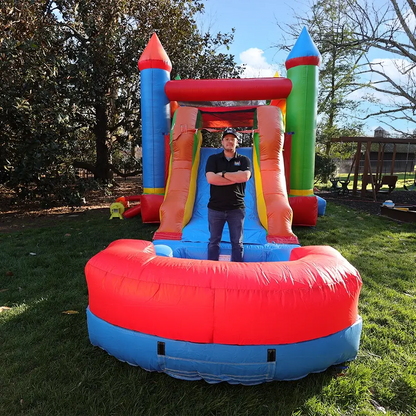 12'x12' Wet/Dry Inflatable Bounce House Combo