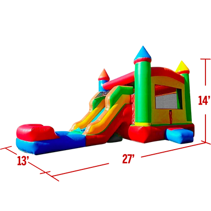 12'x12' Wet/Dry Inflatable Bounce House Combo