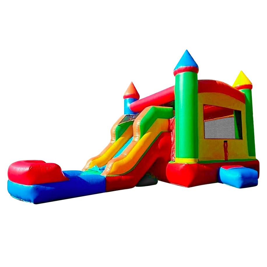 12'x12' Wet/Dry Inflatable Bounce House Combo – MidTNBounceHouse