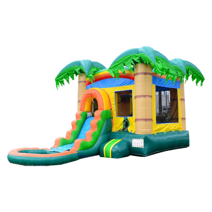 12'x12' Tropical Inflatable Bounce House Combo